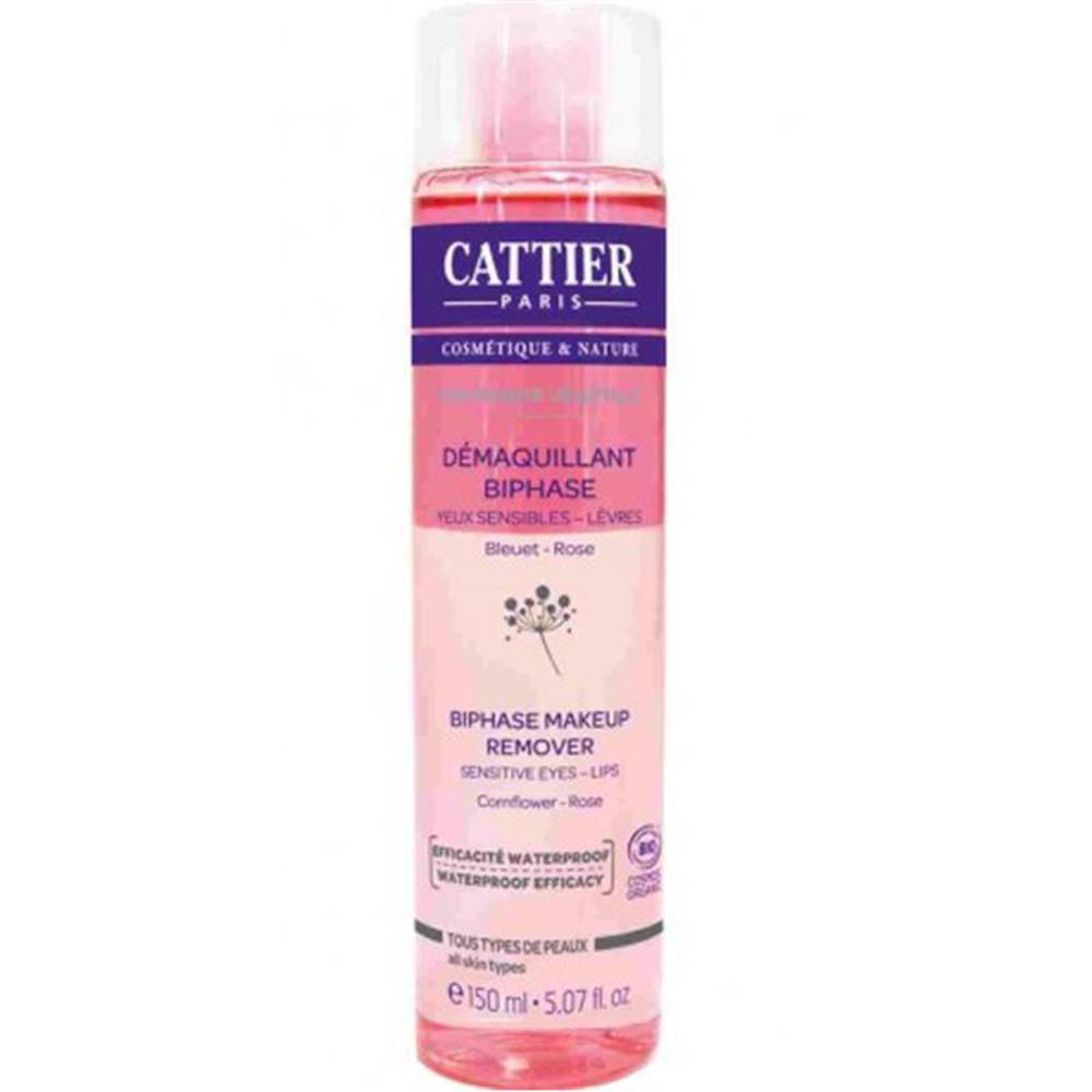 Cattier desm bifasico ojo sens 150ml