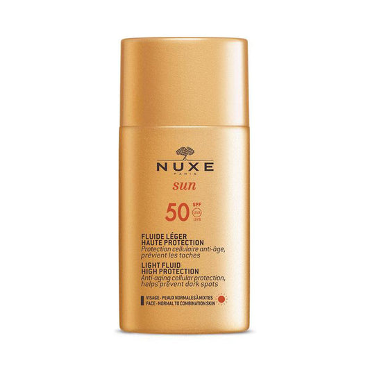 Nuxe sun fluido ligero spf50 50ml