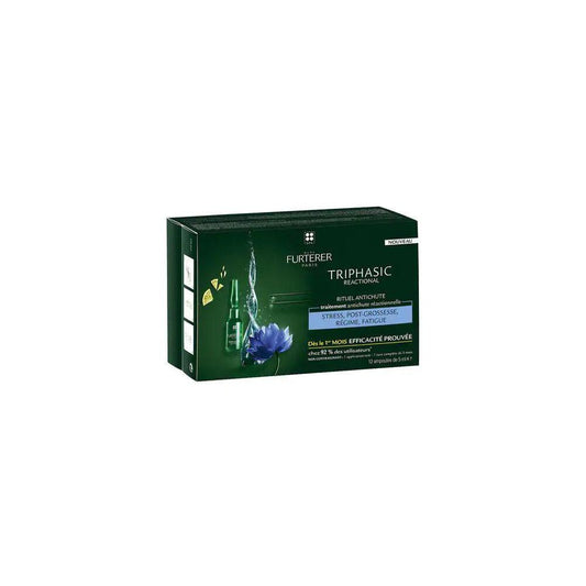 Rene triphasic reaccional tratamiento 12x5ml + champu