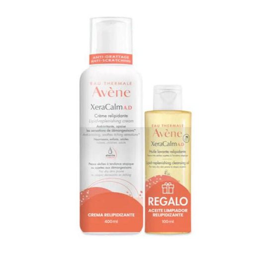 Avene xeracalm ad crema 400ml+ oil 100ml