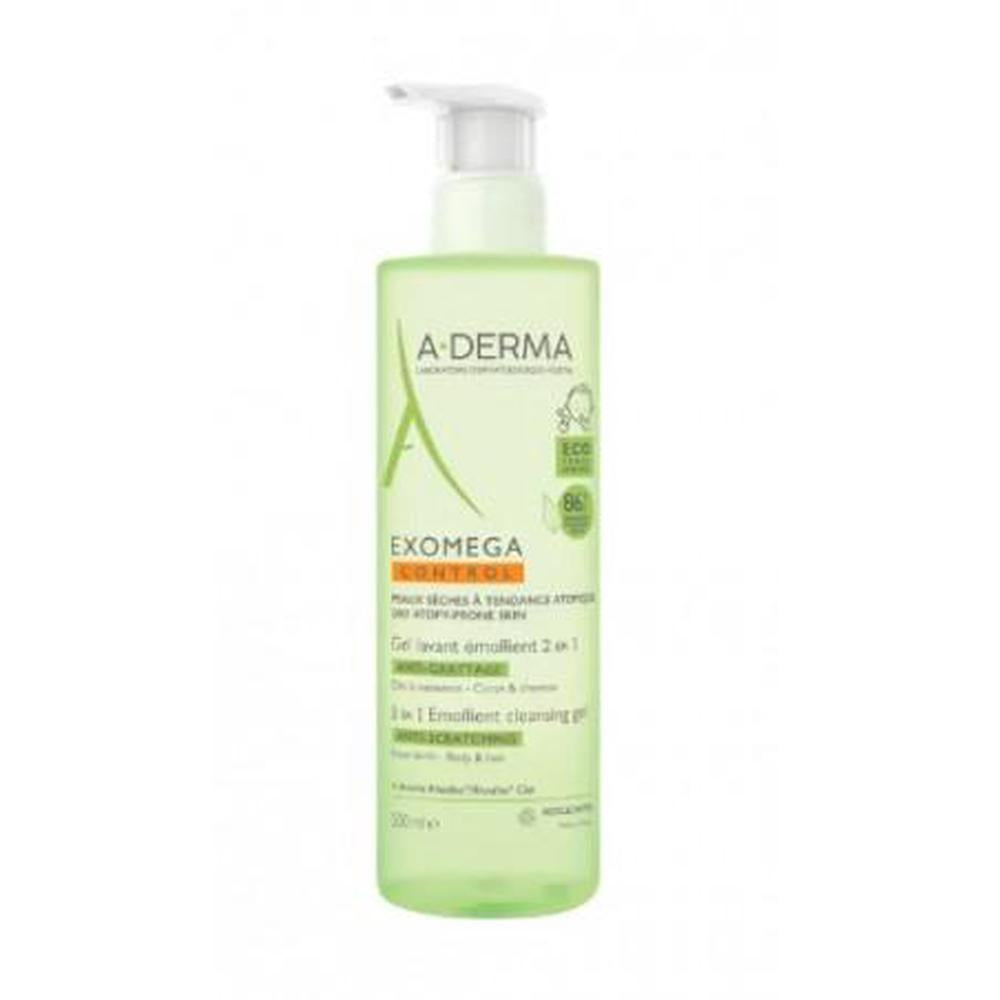 A derma exomega gel lavante 2en1 500ml