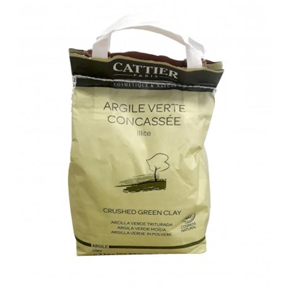 Cattier arcilla verde triturada 3kg