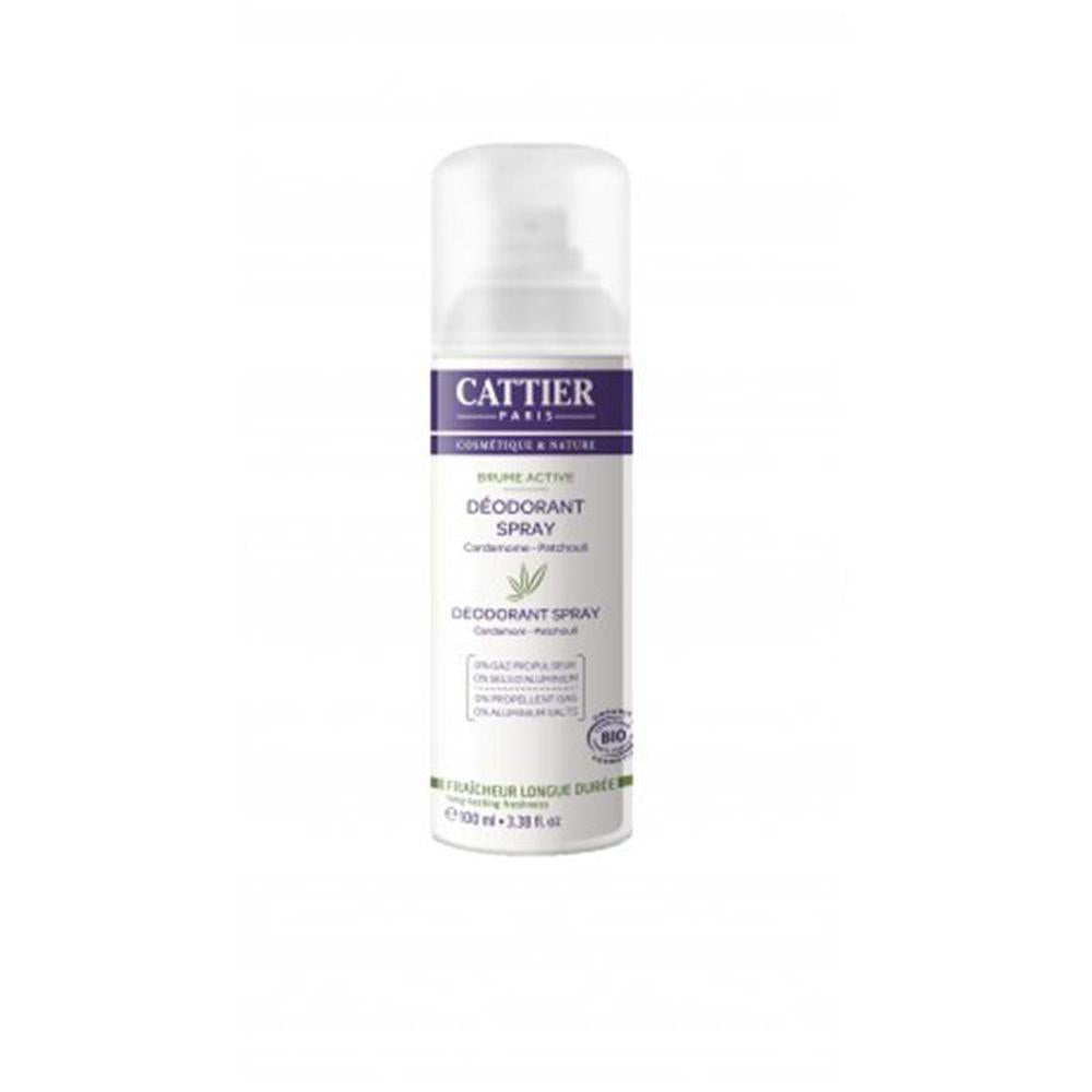 Cattier desodorante spray active 100ml