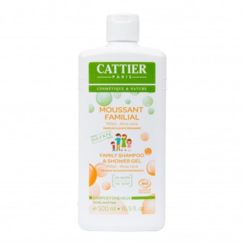 Cattier gel de ducha y champu s/s 500ml