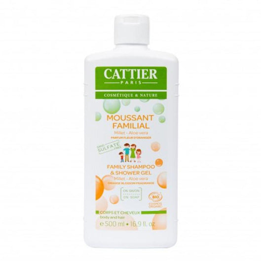 Cattier gel de ducha y champu s/s 500ml