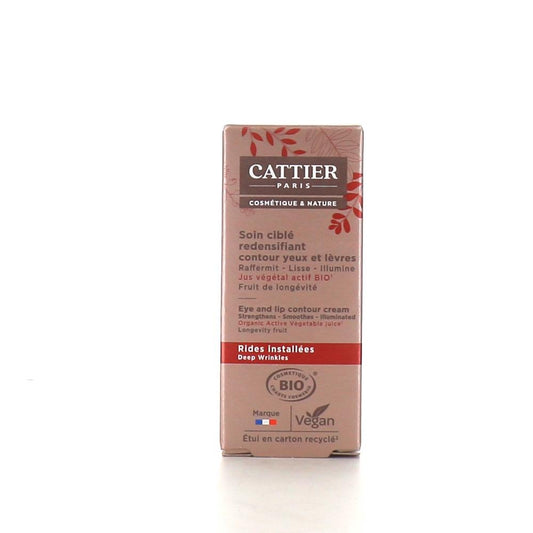 Cattier redensificante ojos&labios 15ml