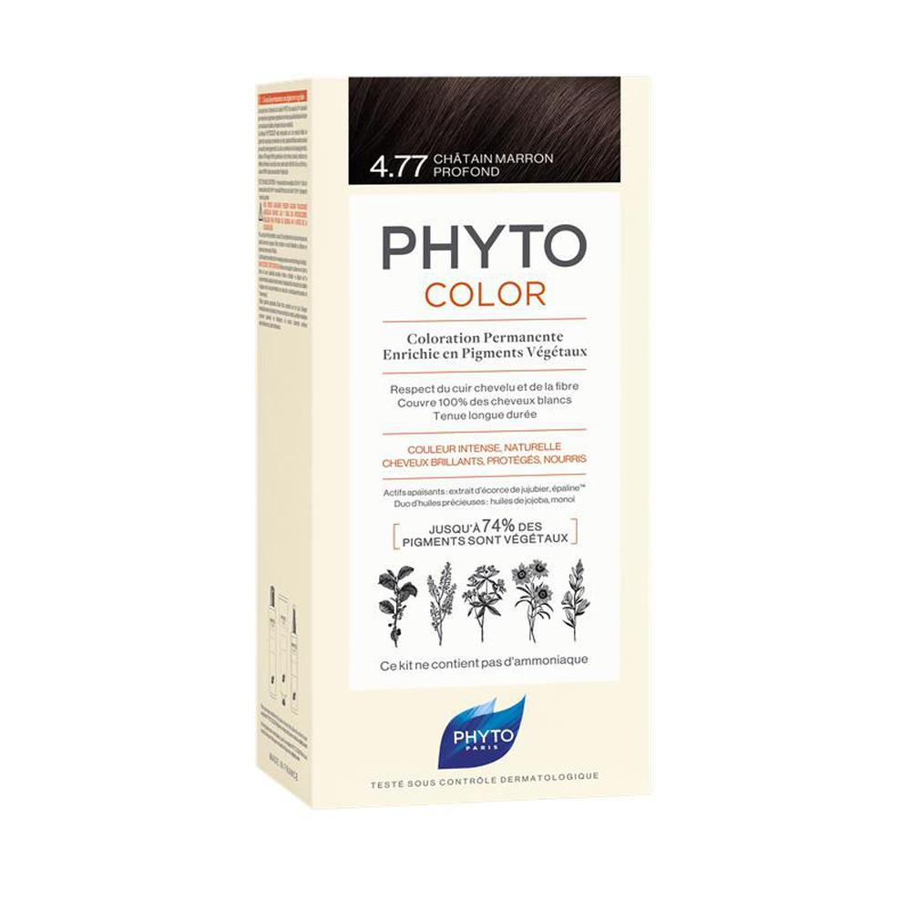 Phyto color 477  castaño marron intenso