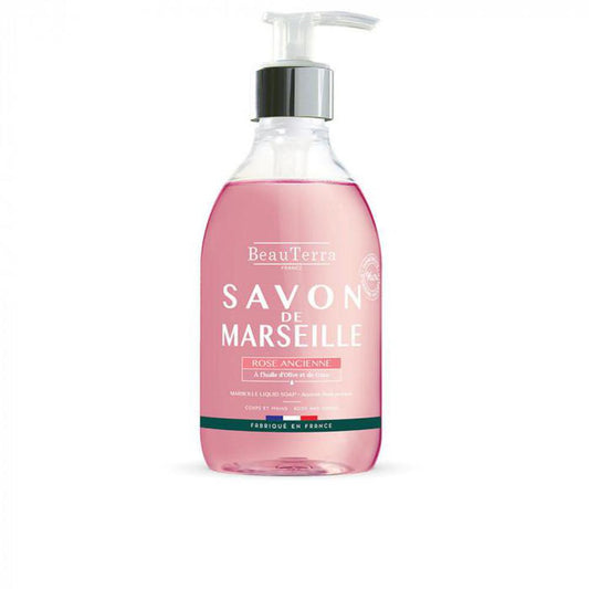 Beauterra jabón marsella rosa 300ml