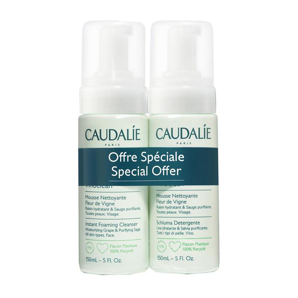 Caudalie vinoclean mousse 2x150ml