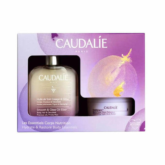 Caudalie aceite suave y lumin 50ml + manteca vegana 40ml