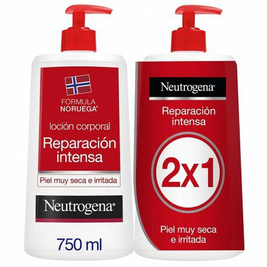 Neutrogena locion rep intense 2x750ml