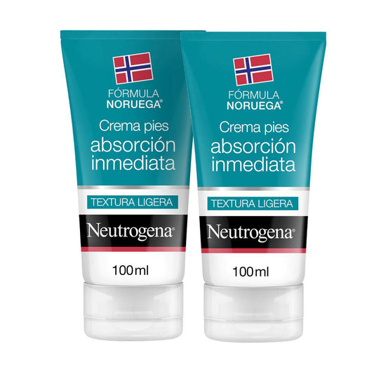 Neutrogena cr pies rapida absor 2x100ml