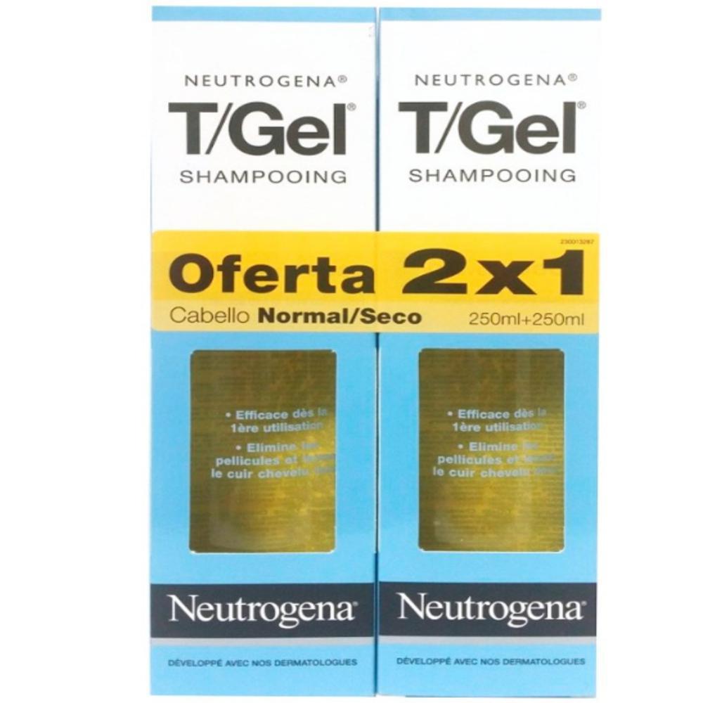 Neutrogena t/gel shampoo c.seco 2x250ml