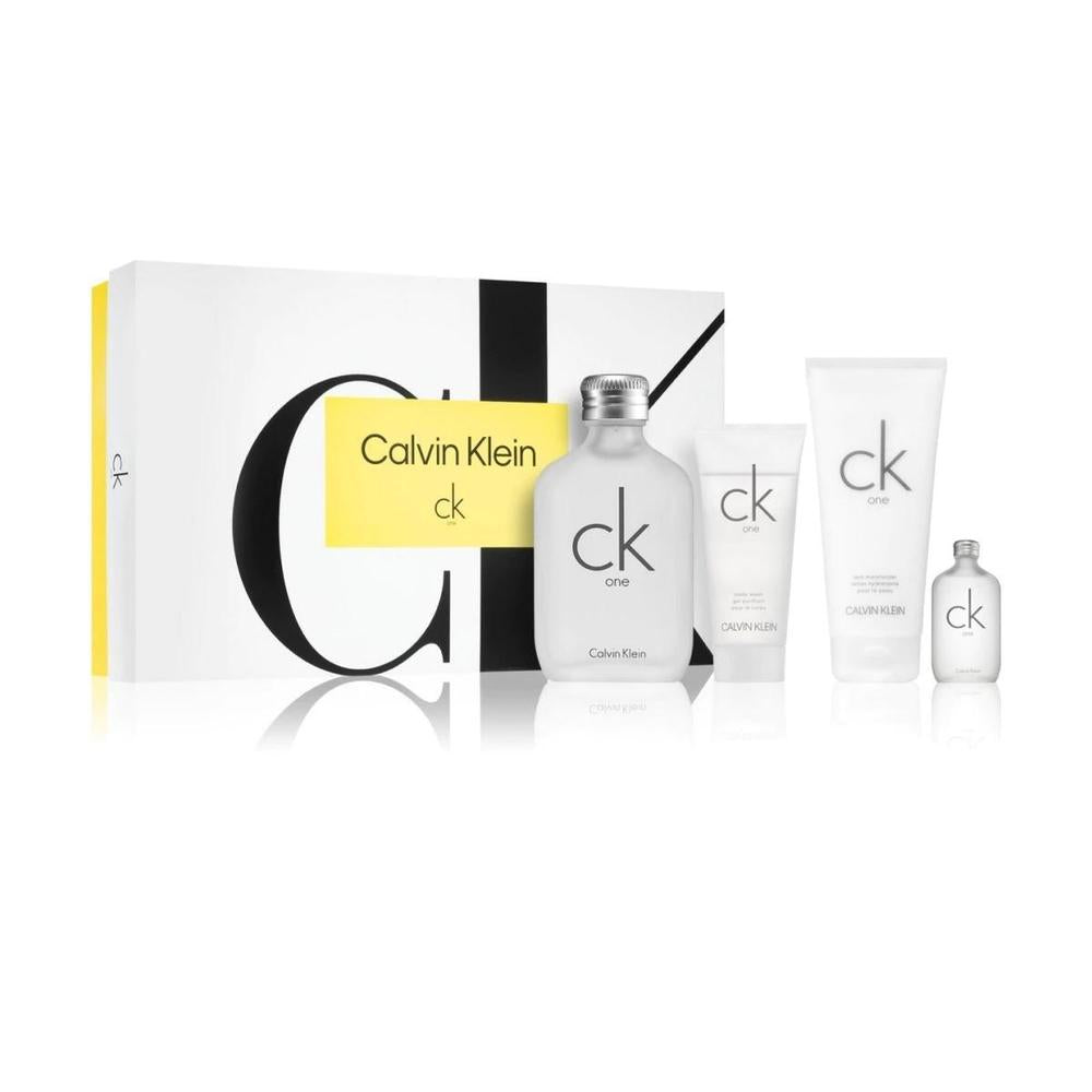 Calvin klein ck one eau de toilette  200ml  + body lotion 200 ml + gel ducha