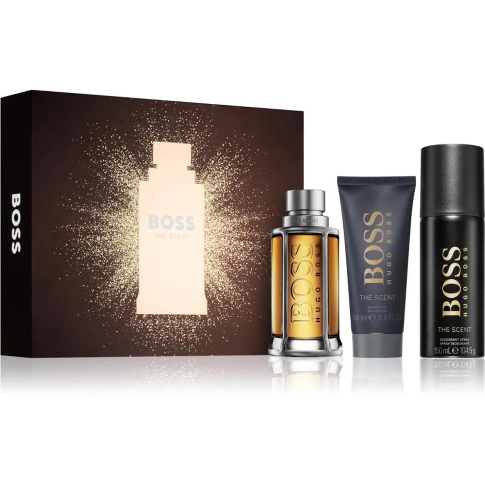 Hugo boss the scent eau de toilette  100ml + deo 150ml + gel ducha 100ml