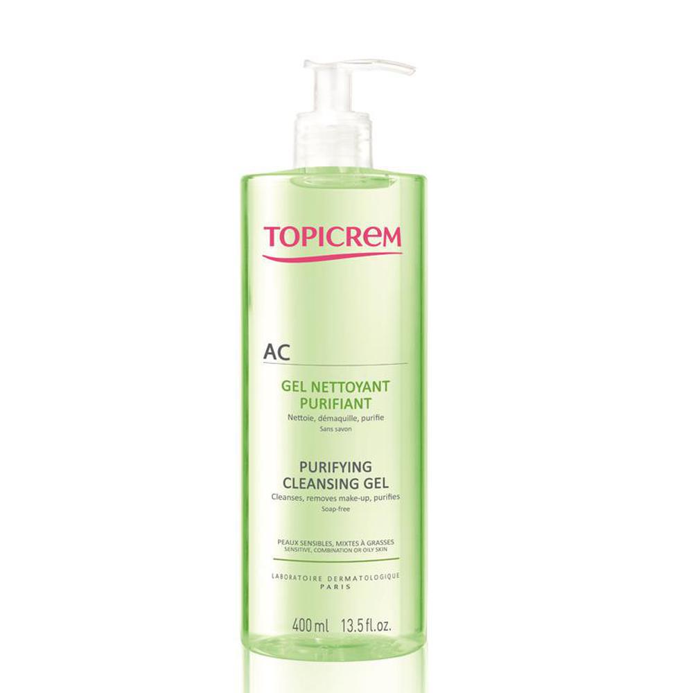 Topicrem ac gel nettoyant 400ml