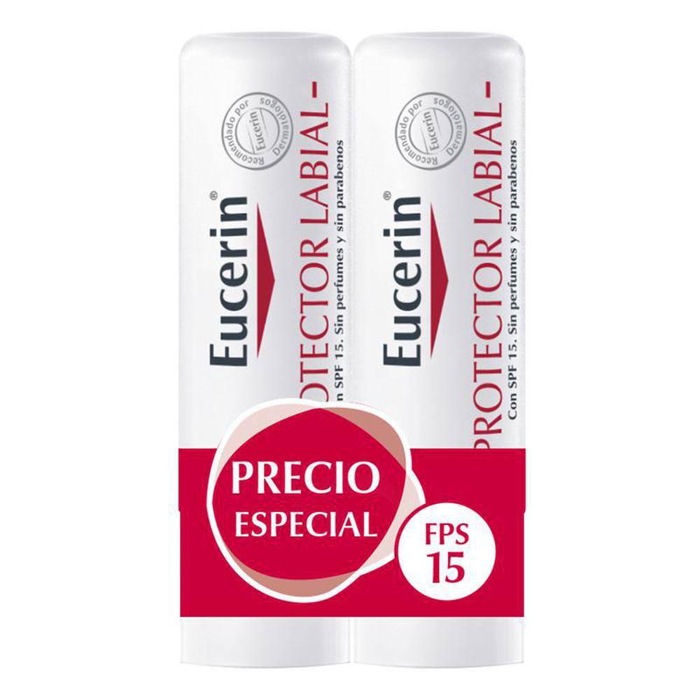 Eucerin protector labial spf15 duplo