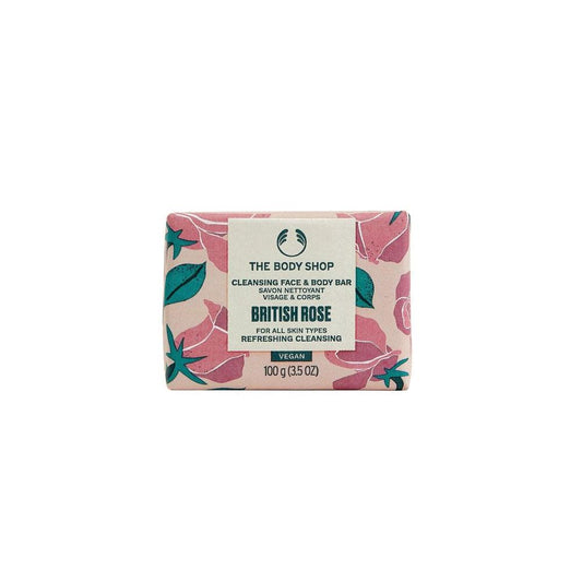 Body shop british rose soap 100g