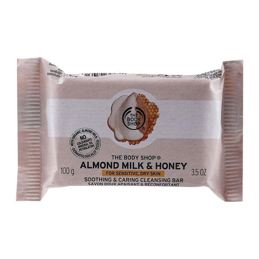 Body shop cleansing bar milk&honey 100g