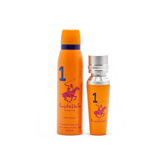 Beverly hills polo club femme nº1 50ml + desodorante spray 175ml