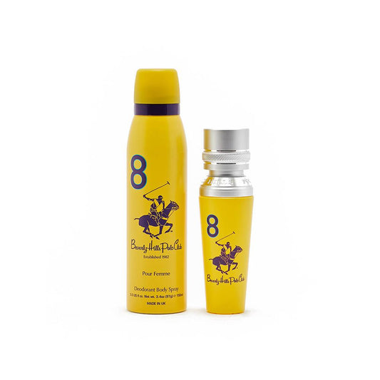 Beverly hills polo club femme nº8 50ml + desodorante spray 175ml