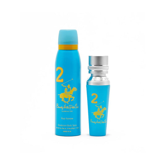 Beverly hills polo club femme nº2 50ml + desodorante spray 175ml